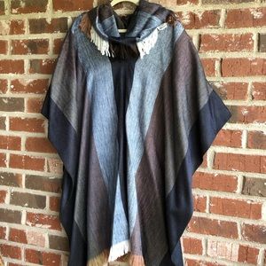 Multicolored Poncho